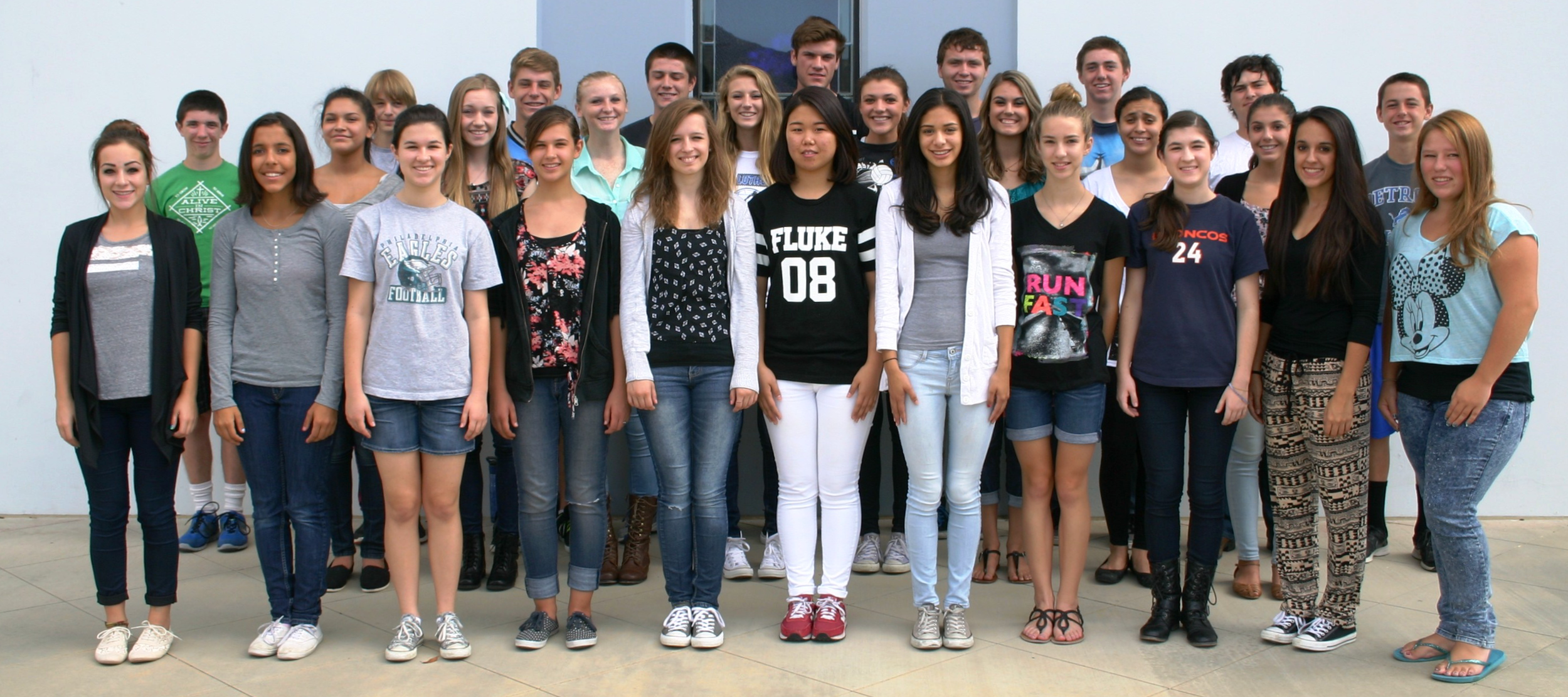 The 2014-2015 California Lutheran High School Exaltation Choir