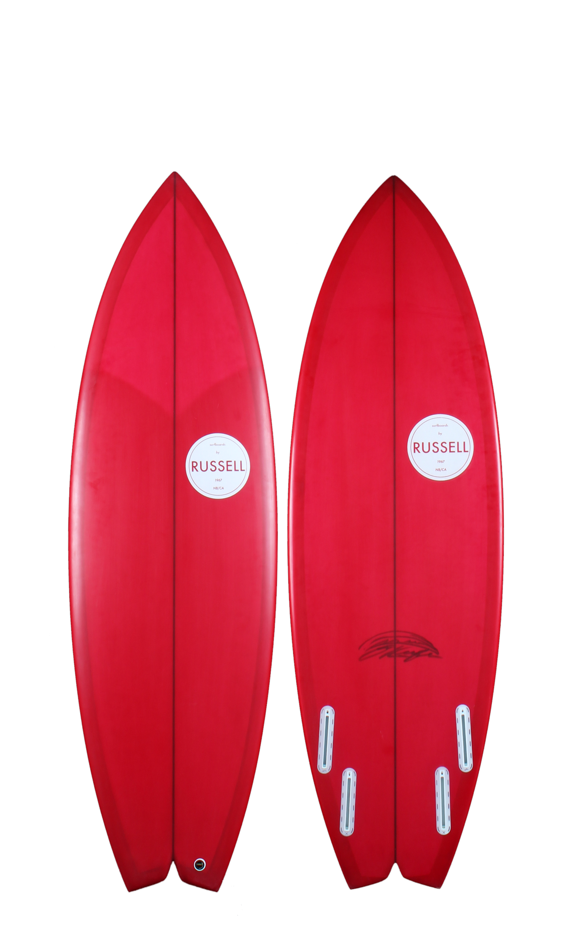 Board models — Russell Surfboards