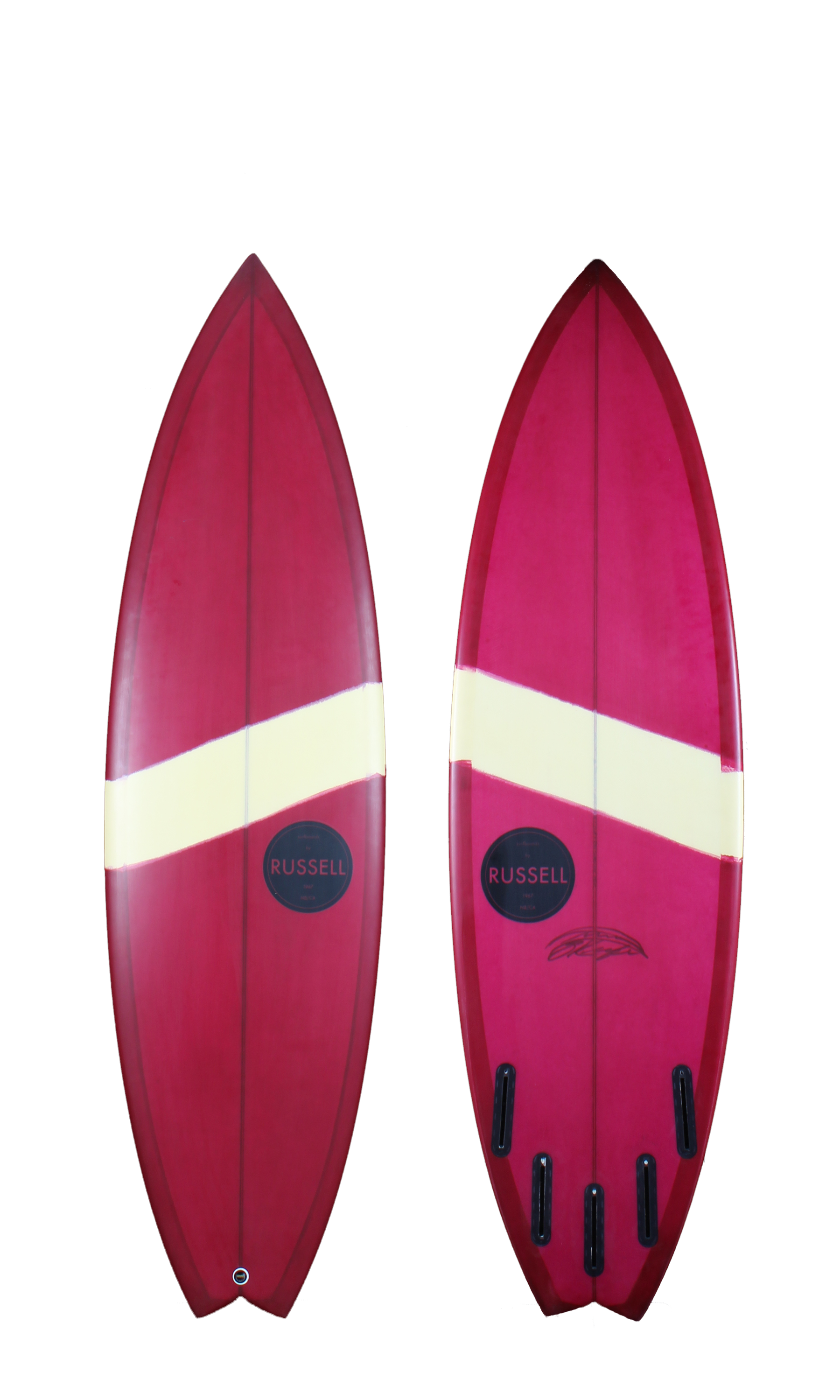 Board models — Russell Surfboards