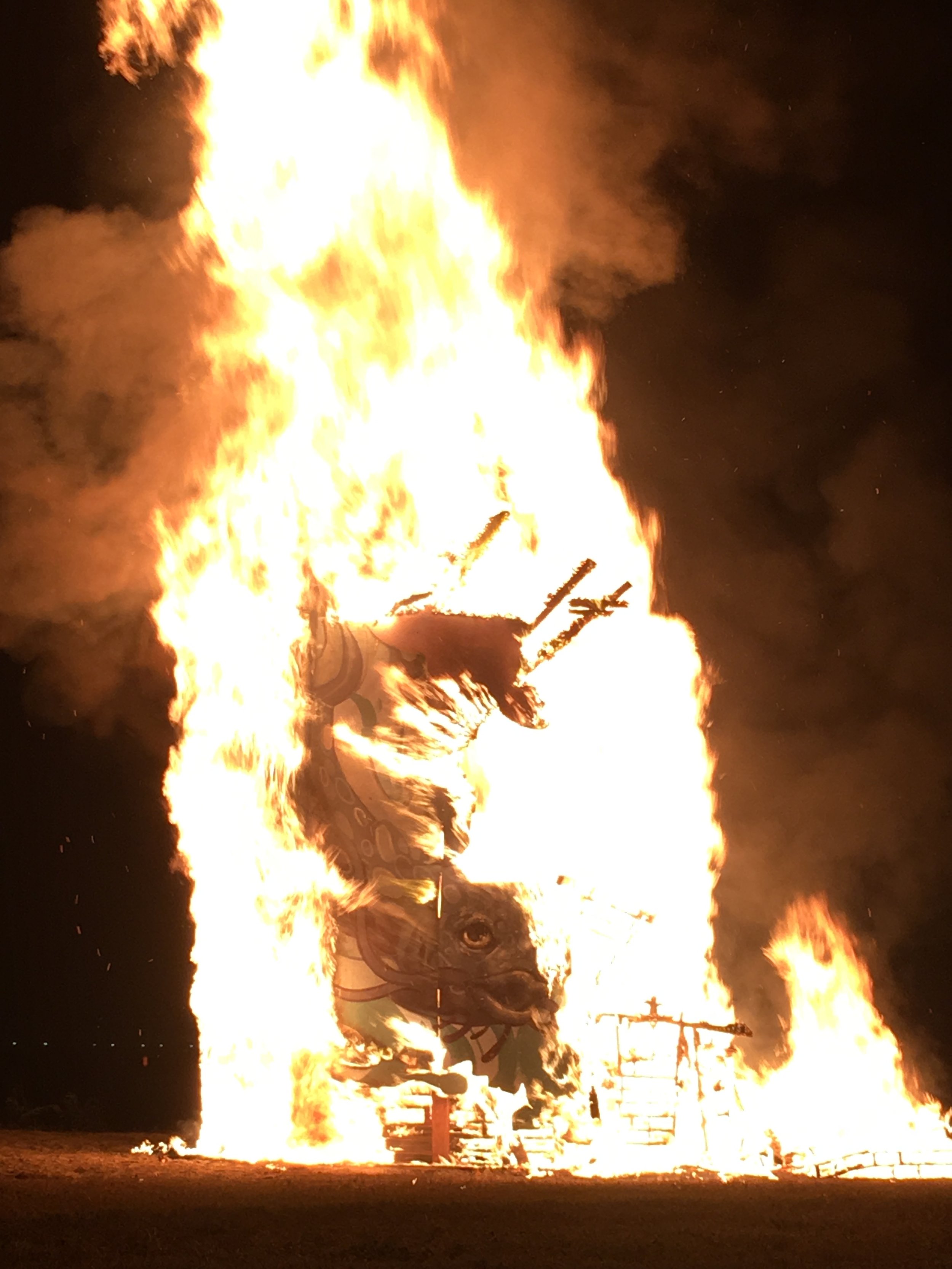 Louisiana Catfish Burning