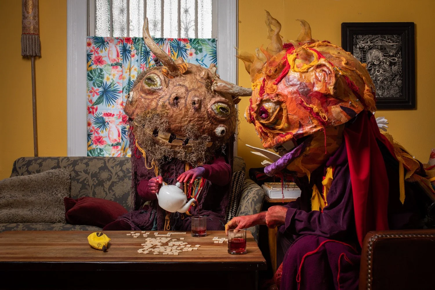 Gravlax and Caligula Bananagrams and Tea