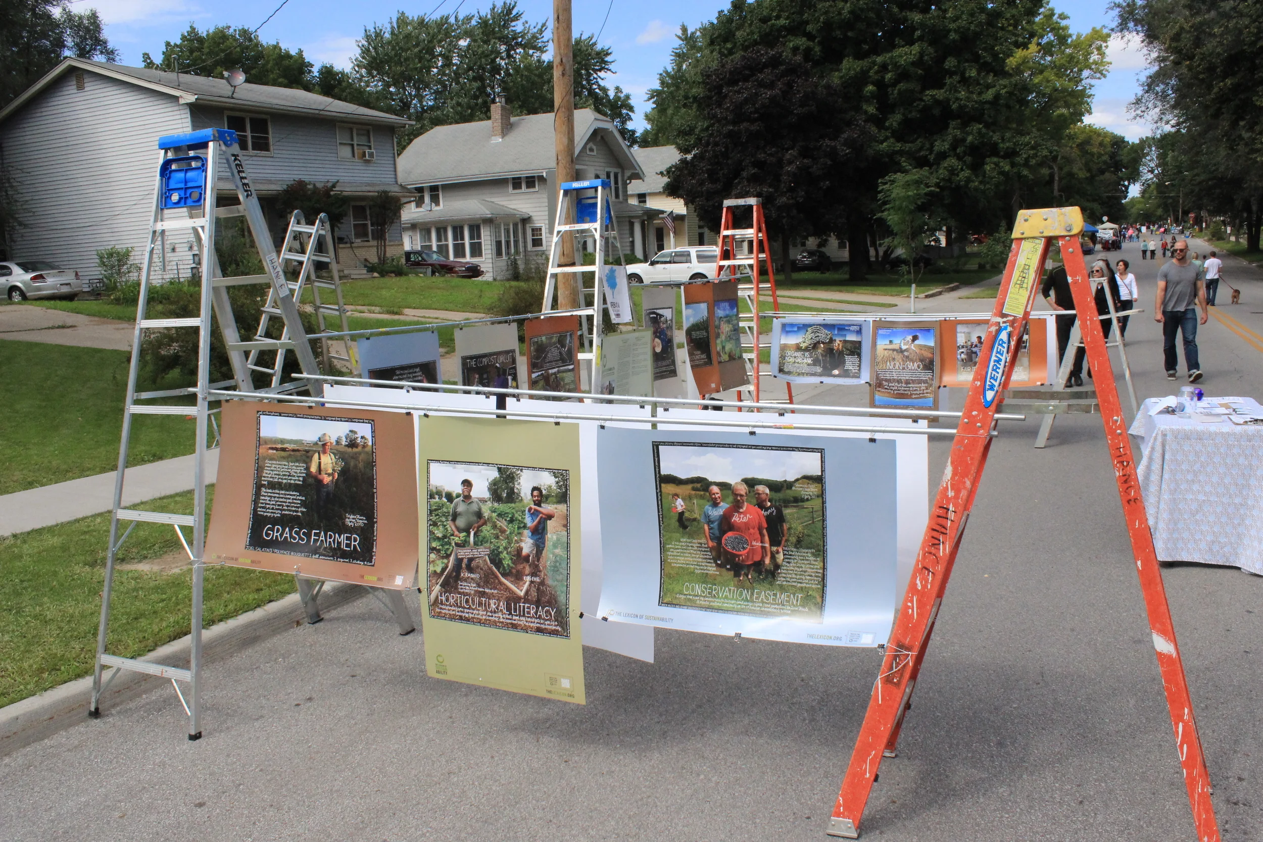 UA Lexicon of Sustainability Show @ DSMove on University Avenue