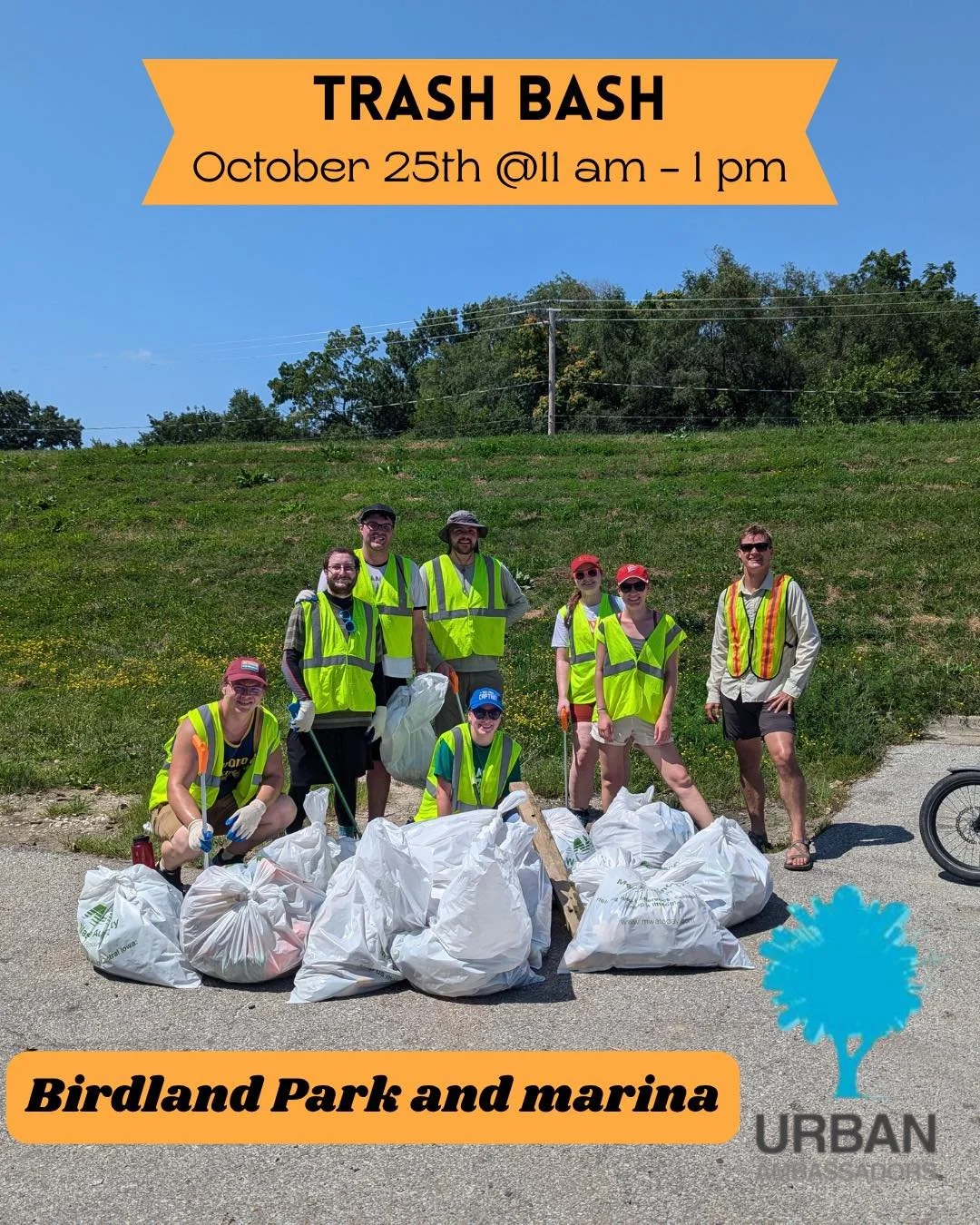 Tomorrow!

We will provide vests, gloves, trash bags, and grabbers, you just need to bring yourself! Meet at Captain Roy's parking lot.

See you there!
