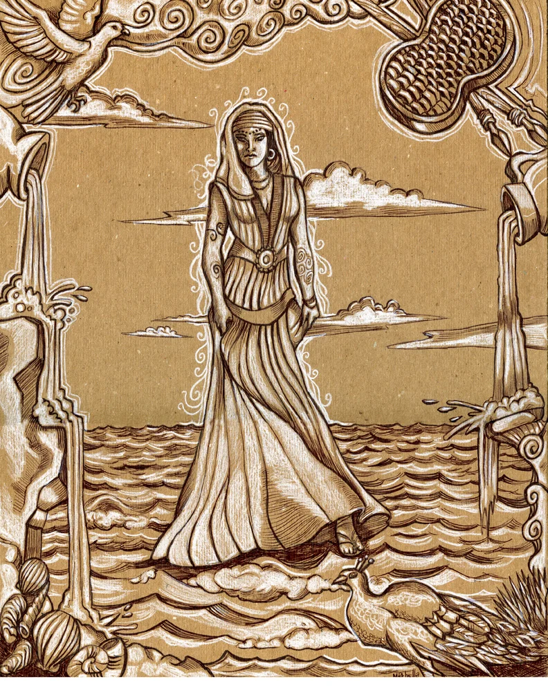 Anahita-persian goddess of water