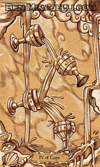 4 of cups
