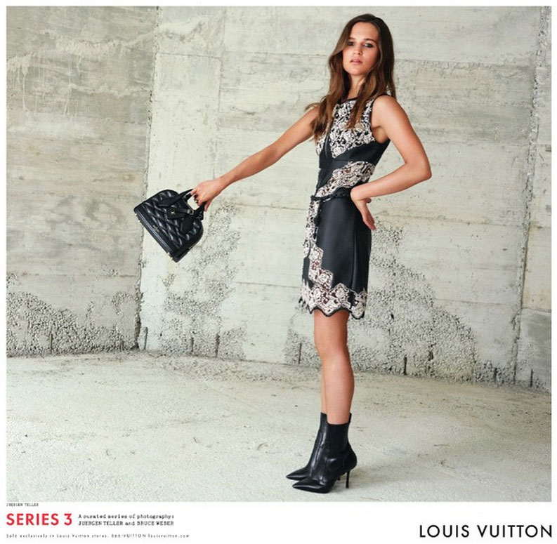 Vintage Boudoir Fashion Ads : Louis Vuitton Fall 2013 campaign