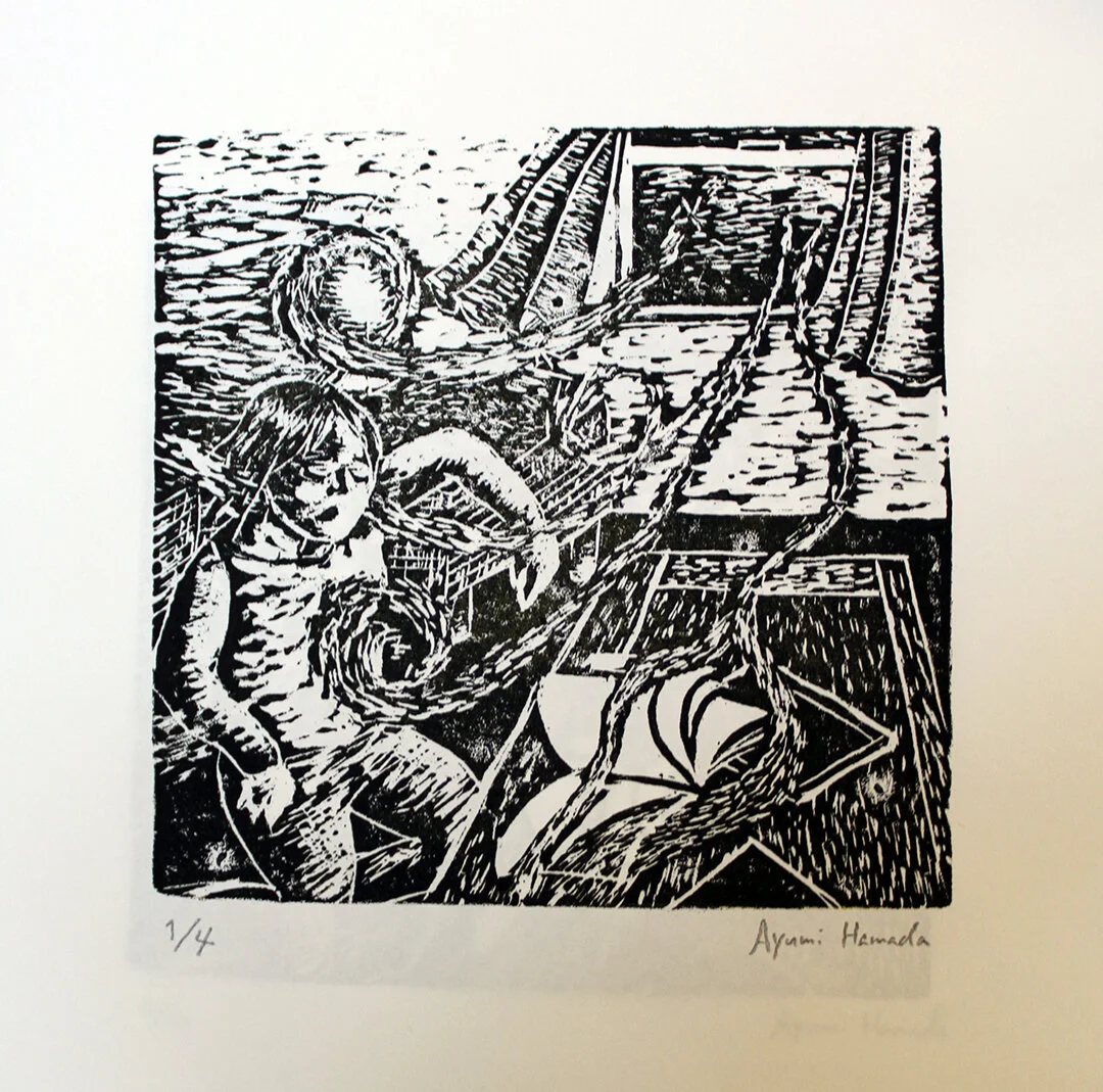 Linocut Print