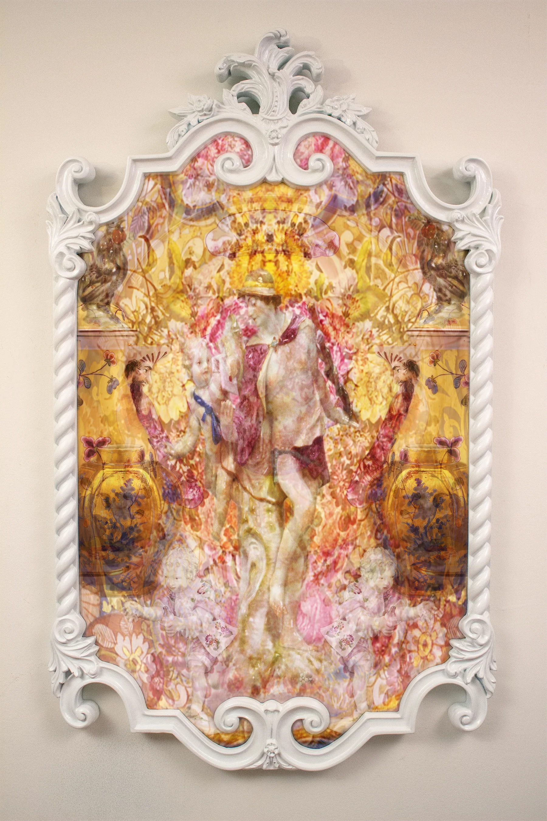 The Herald of Dawn , 2015. Pigment Print on Luster Paper 32 in. x 51 in. (includes frame)