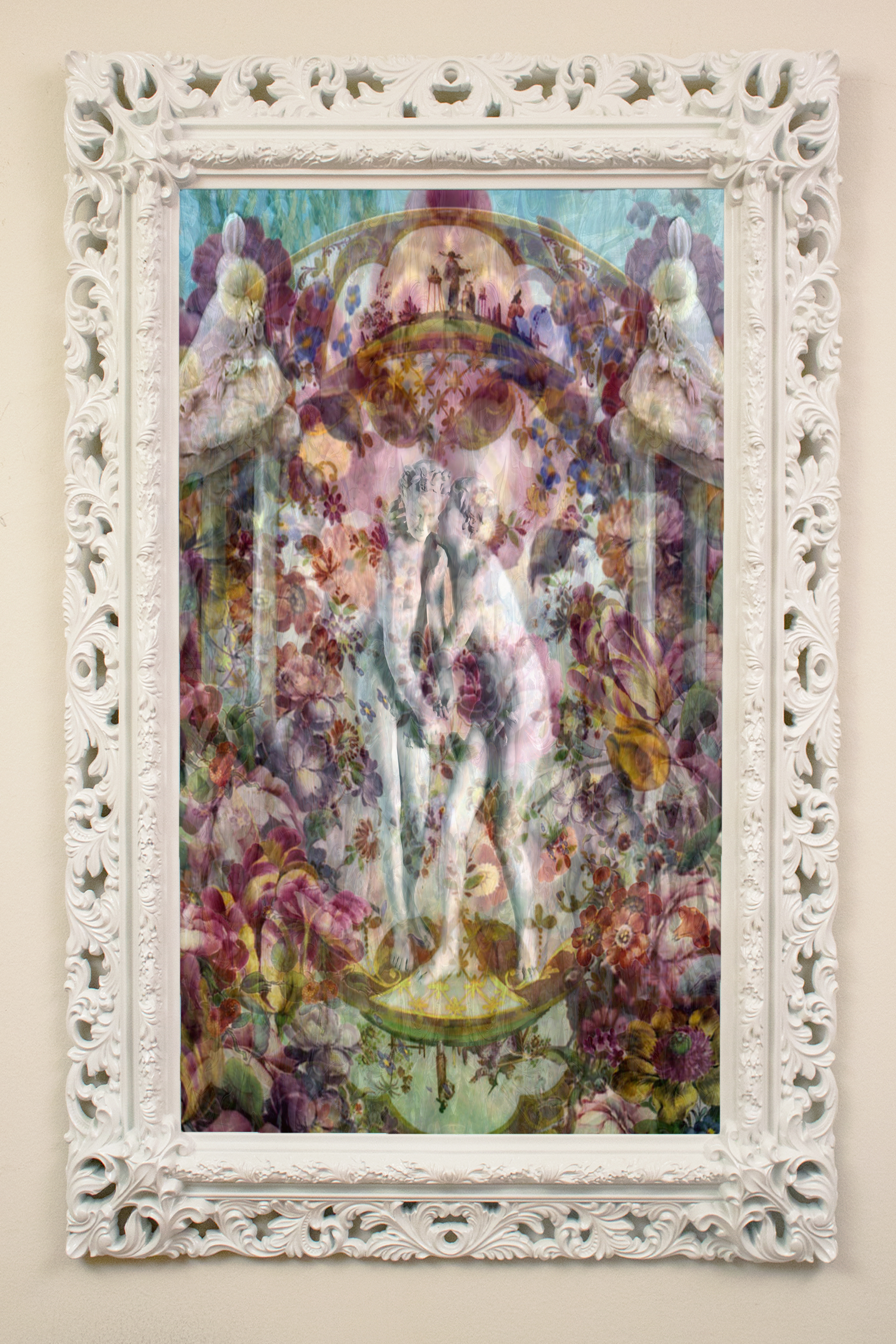  The Meeting of Daphnis and Chloe , 2015.  Pigment Print on Luster Paper  29 in. x 39 in. (includes frame) 