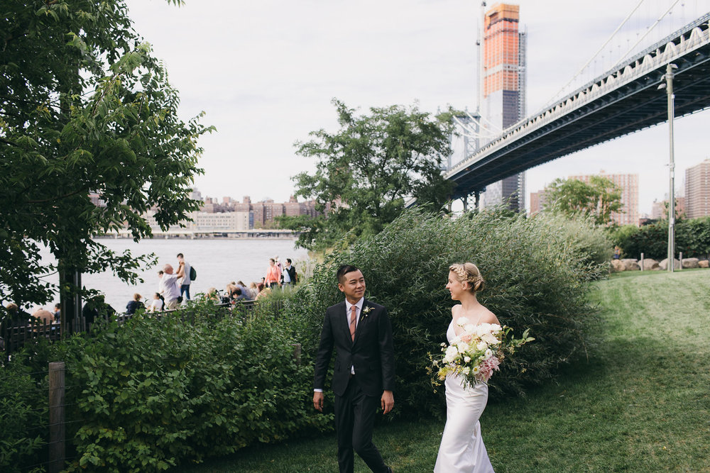 Modern Brooklyn Wedding Dumbo