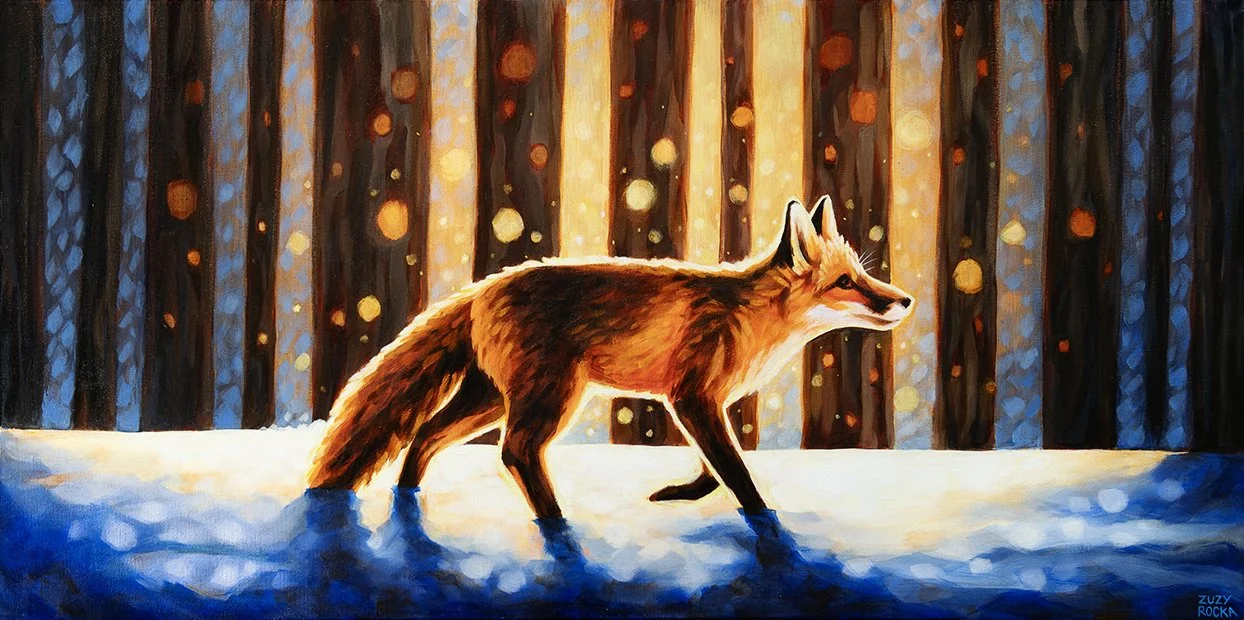 A Silent Trek - 18x36 - by Zuzy Rocka webres.jpg