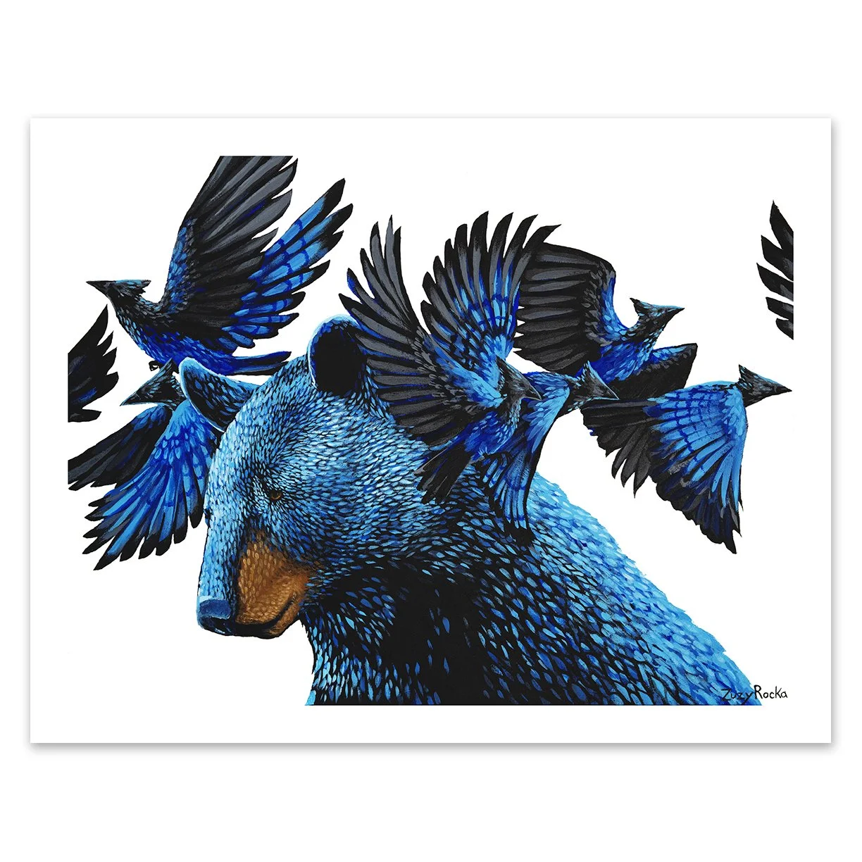Feathers & Fur - 11x14 print