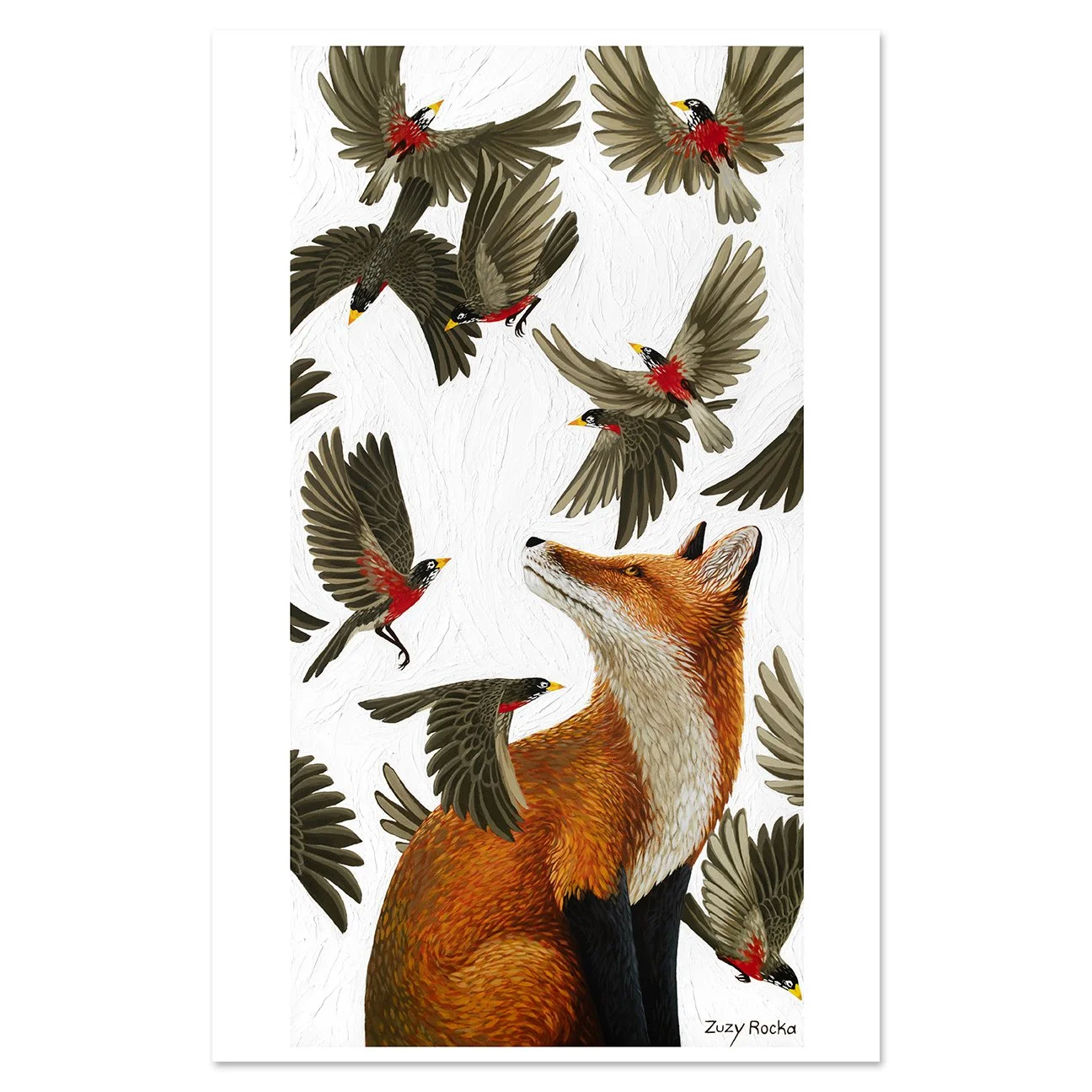 Feathers & Fur - 11x17 print