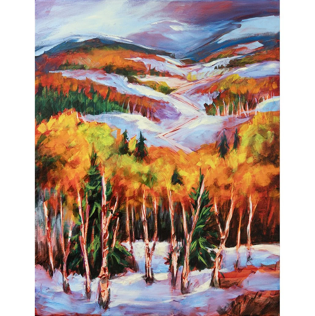 Rolling Hills in Fall Study - 16x20