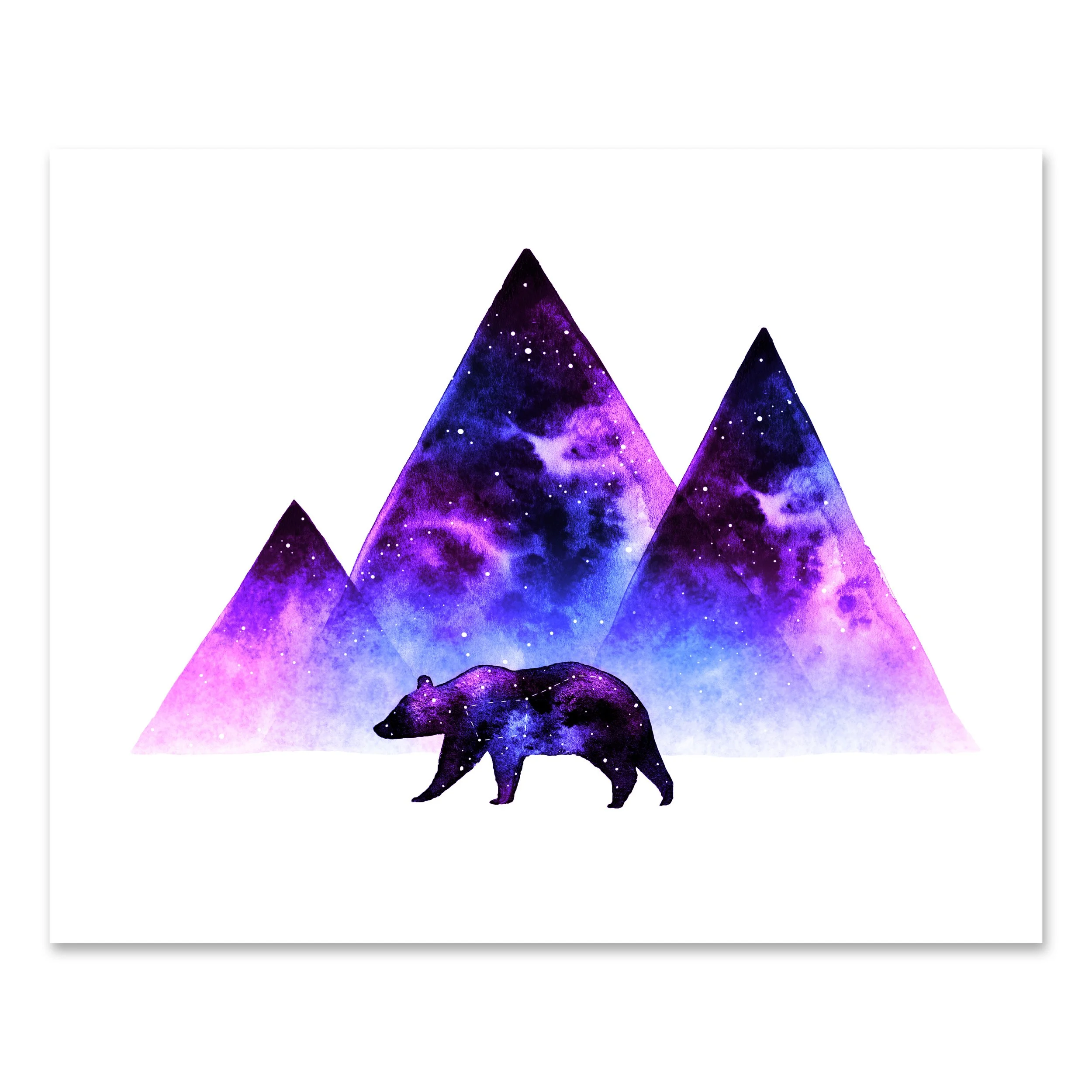 Northern Peaks - 8x10 print