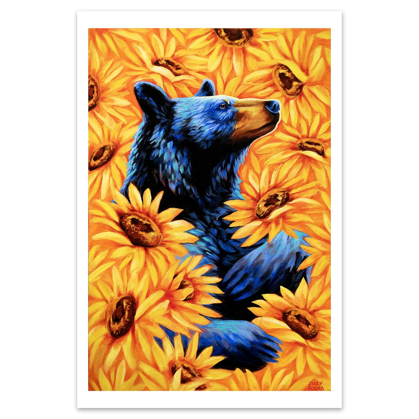 Sunflower bear PRINT 11x17 12x18 copy.jpg