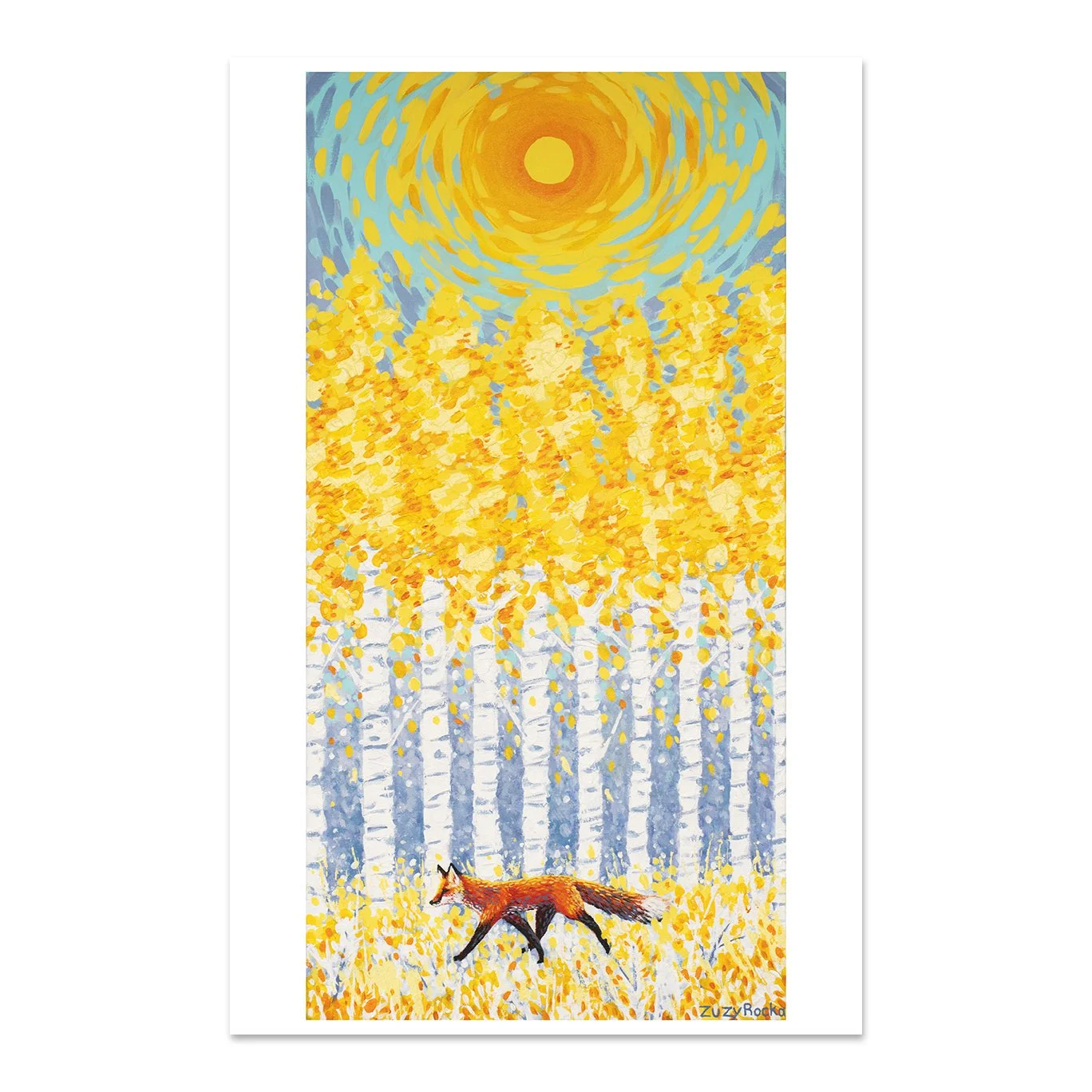 Trot through the trees 11x17- by zuzy rocka copy.jpg