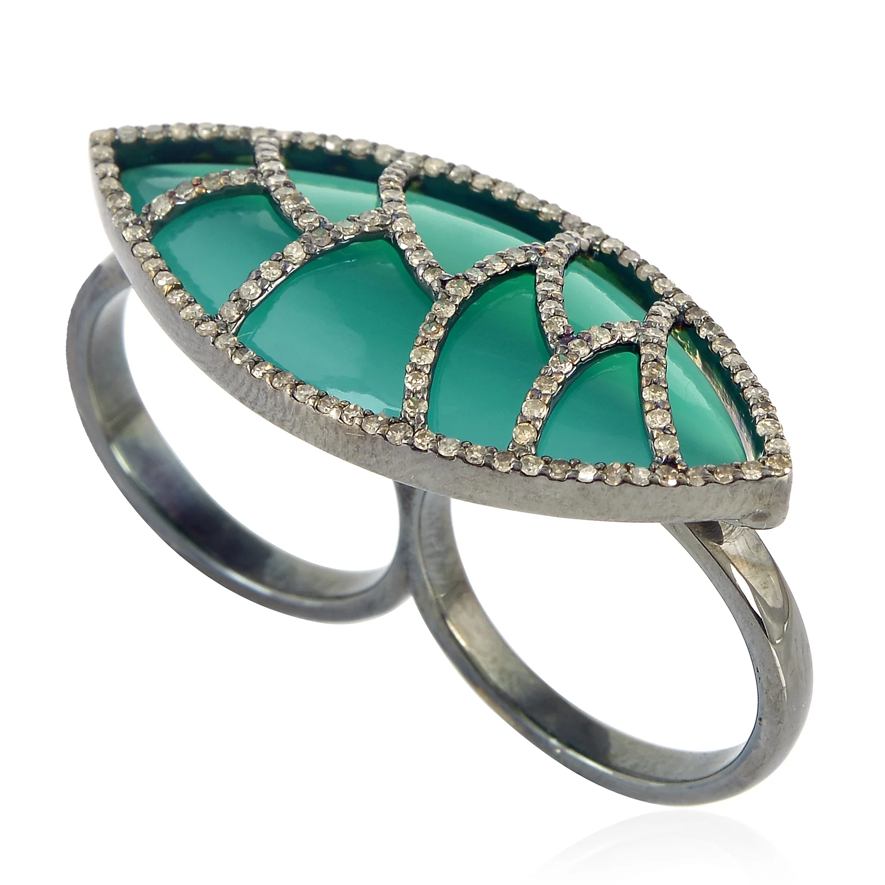 Bora Bora Double Ring2-Green.JPG