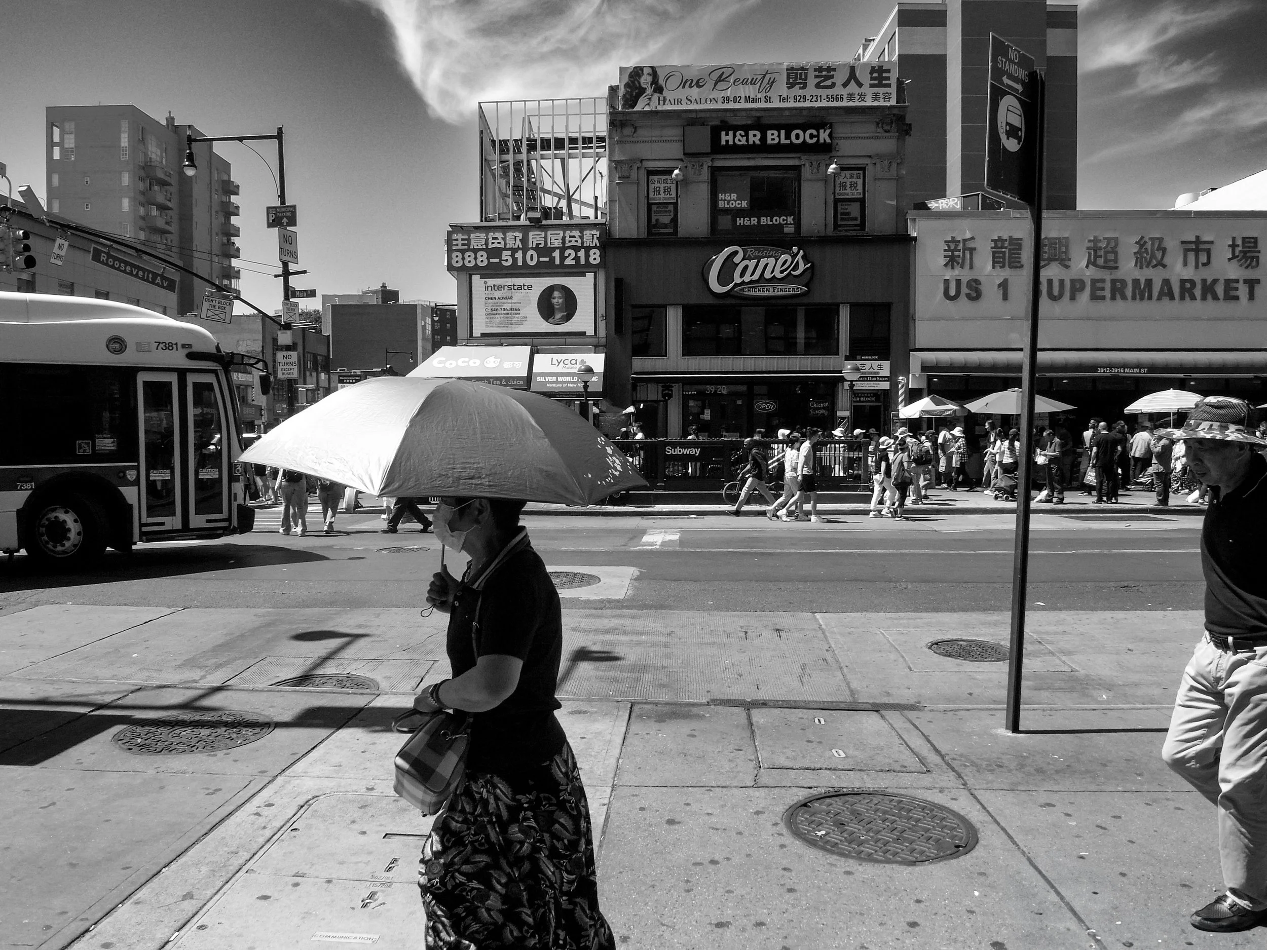 Black and White Street Photography in Chinatown Chicago-16970.jpg