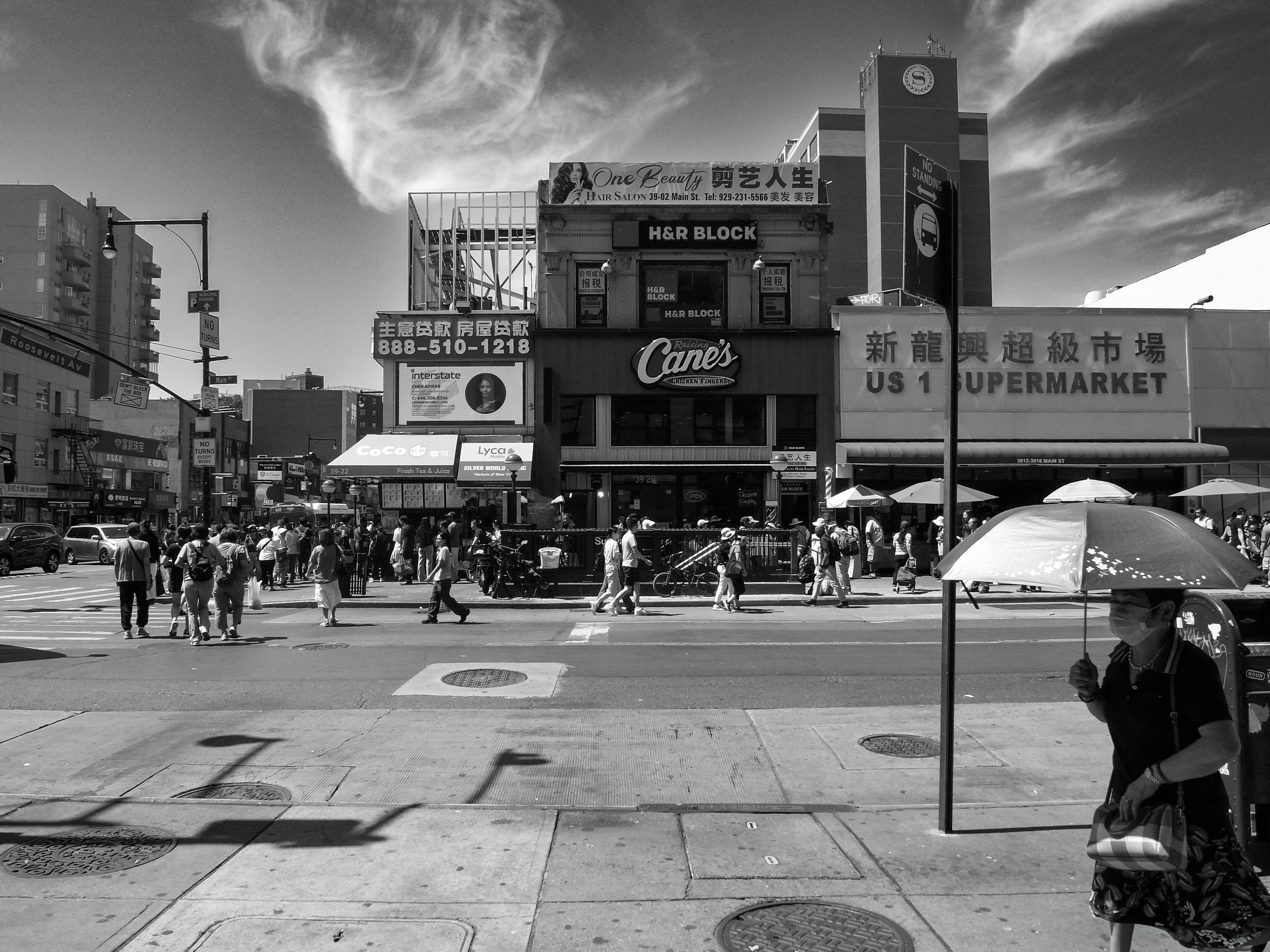 Black and White Street Photography in Chinatown Chicago-16971.jpg