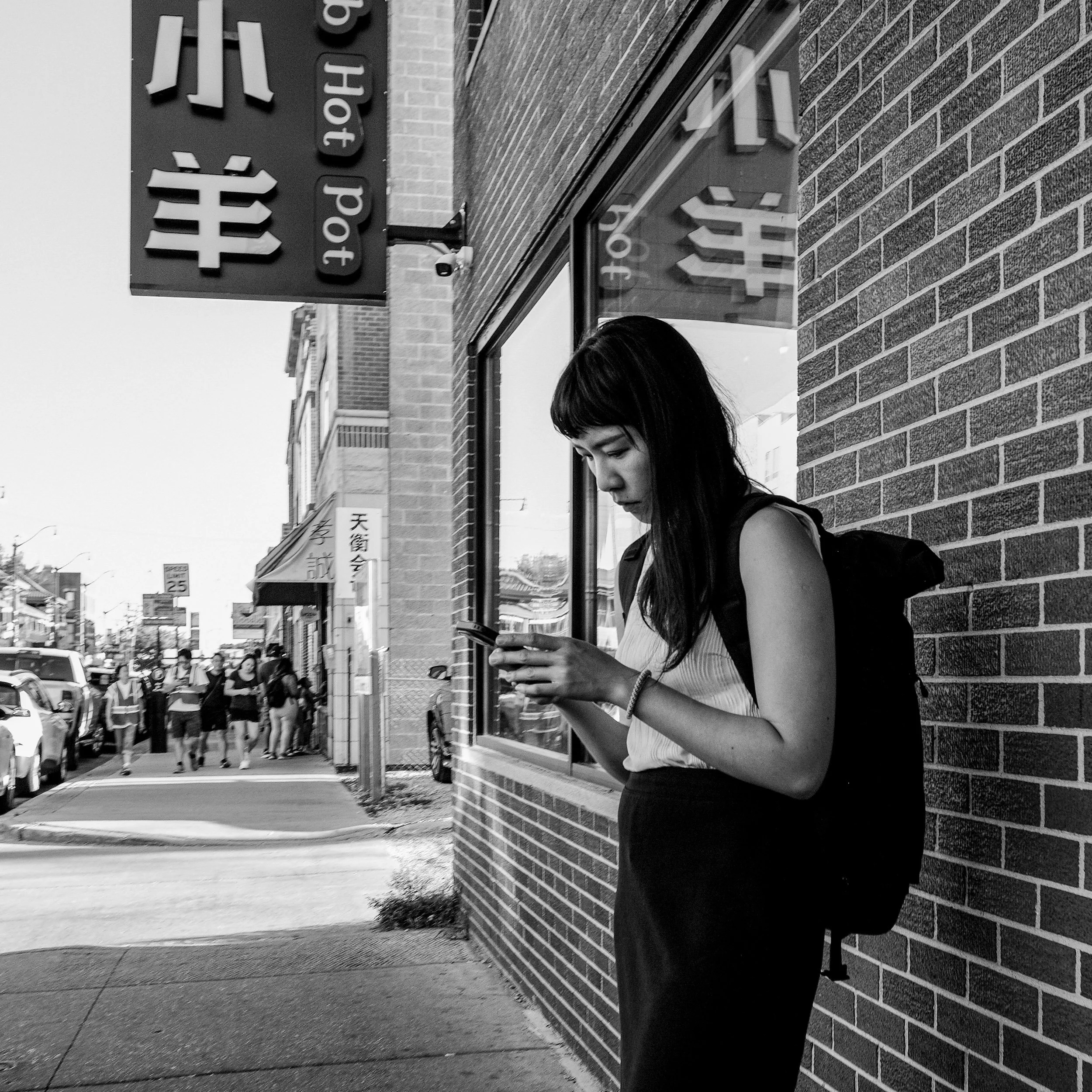 Black and White Street Photography in Chinatown Chicago-17948.jpg