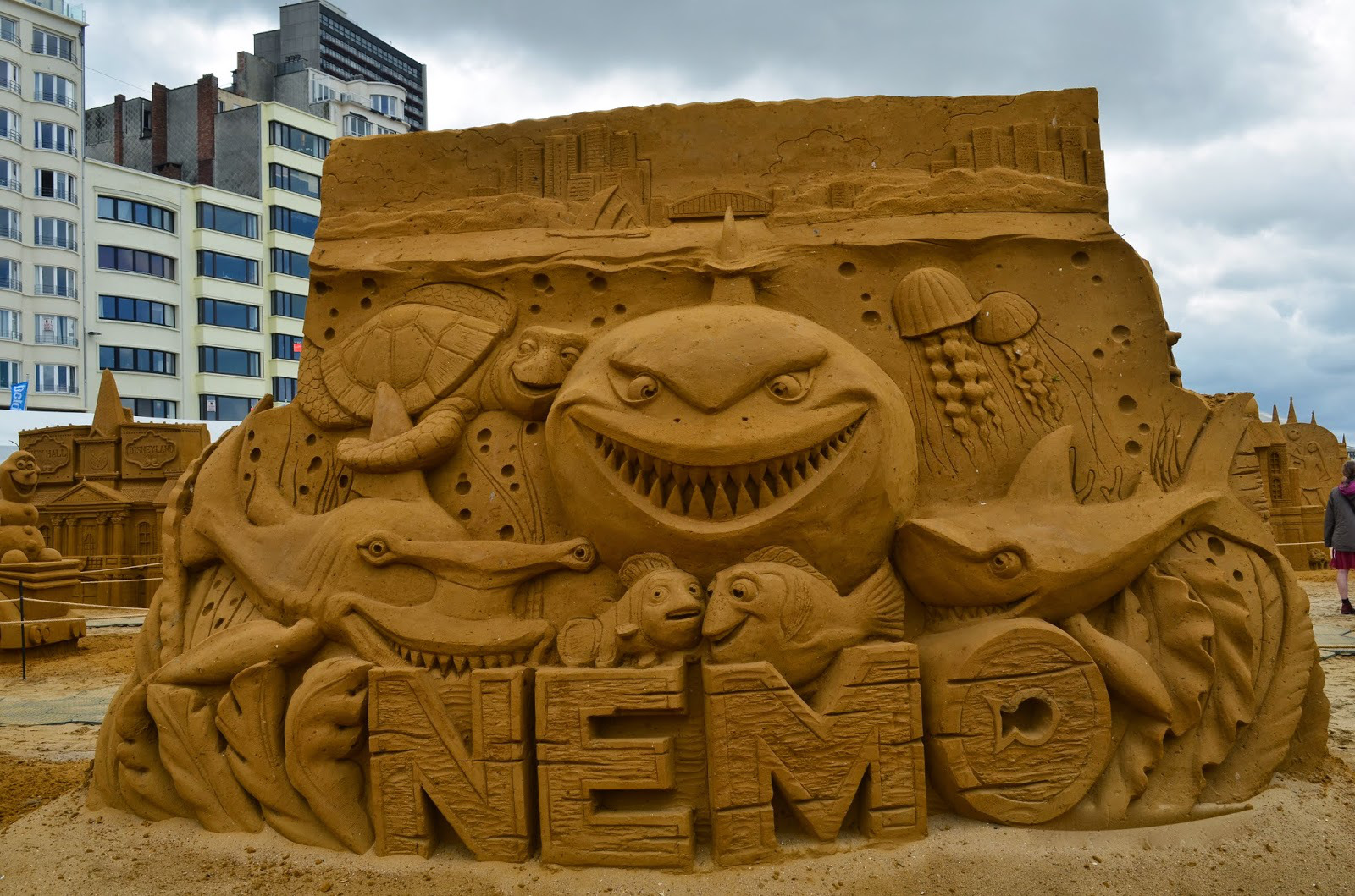 Let These Pixar Sand Sculptures Inspire You — For The Love of Pixar