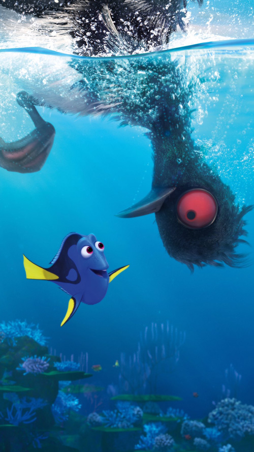 Finding Dory Downloadable Wallpaper For Ios Android Phones For The Love Of Pixar