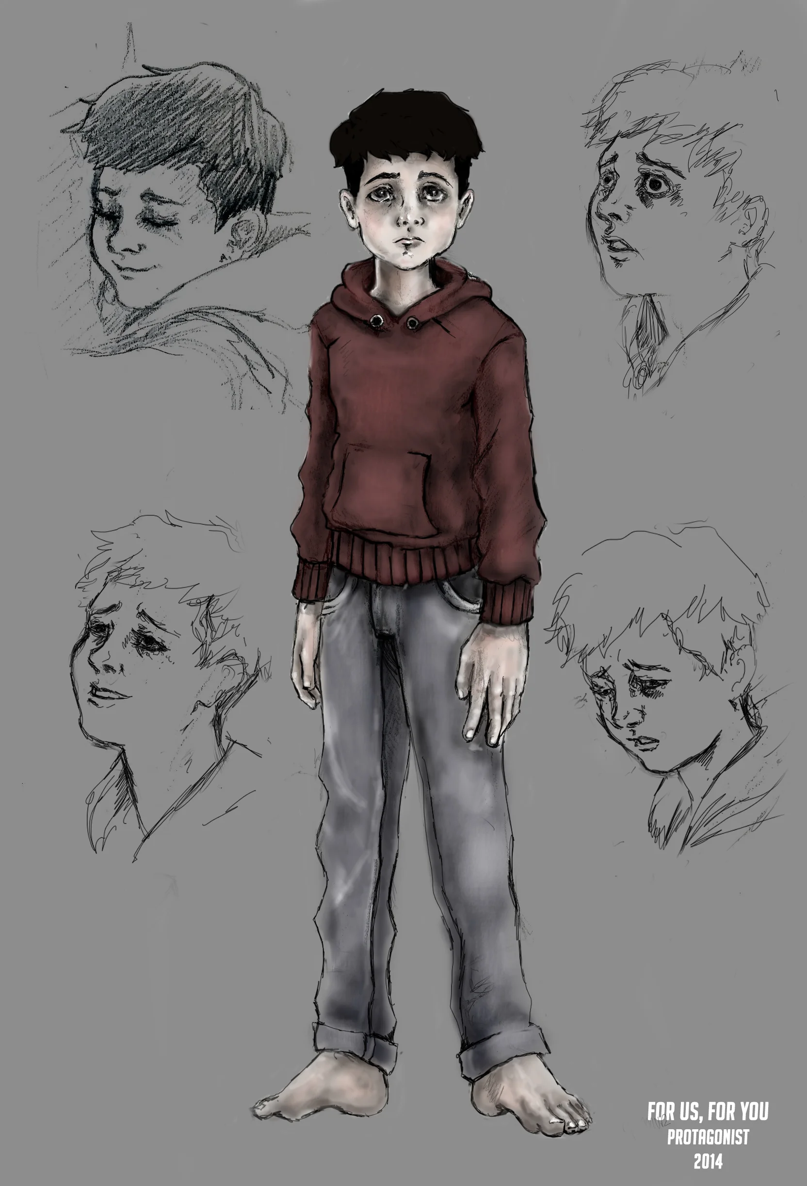 "For Us, For You" Character Design ©2014