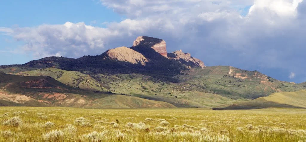Heart Mountain, Wyoming.