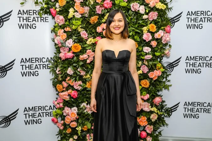 Emily Gardner Xu Hall, winner of the Jonathan Larson Grant 2019. Photo by Marc J. Franklin for Playbill