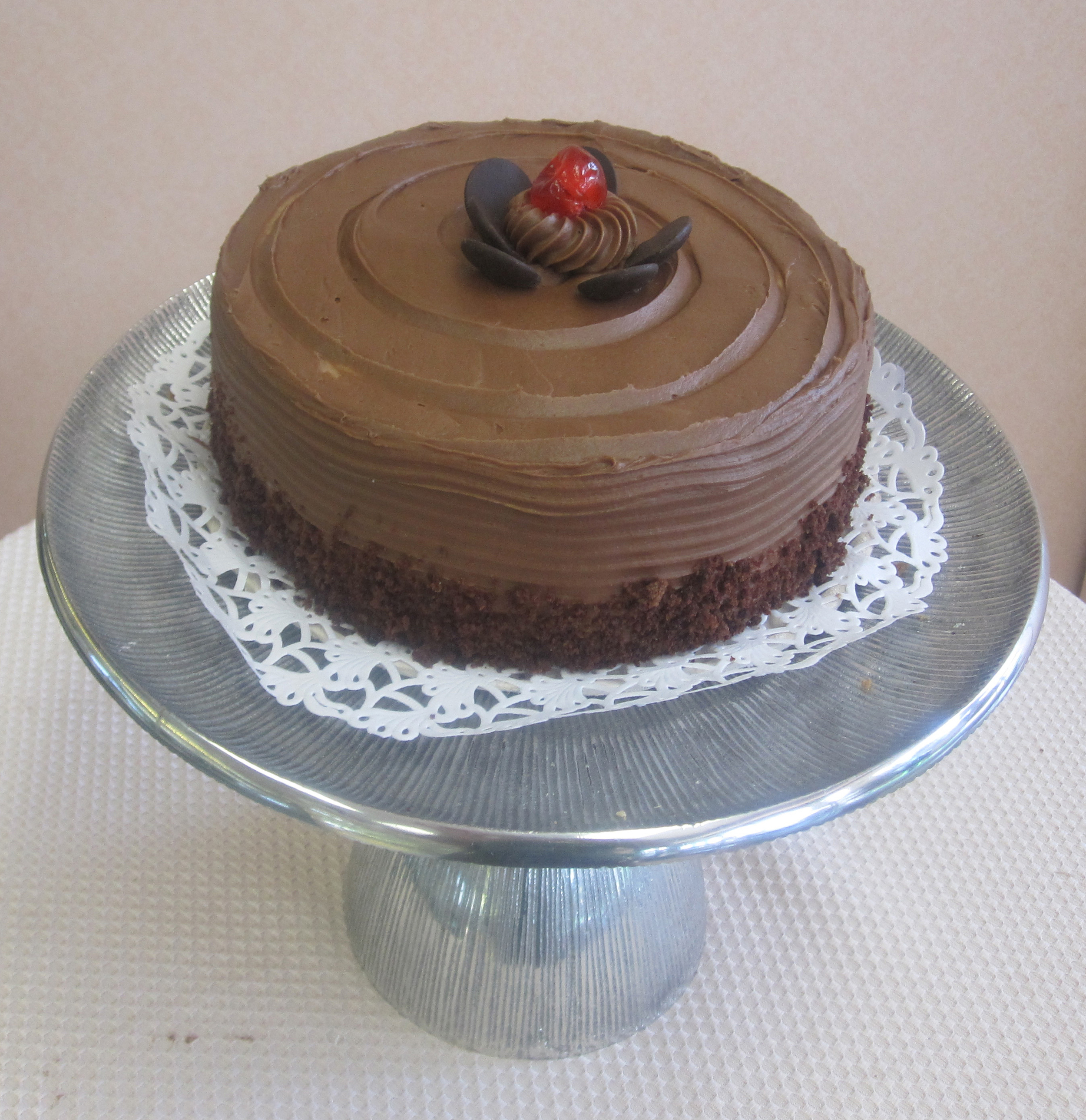 Chocolate Fudge with Chocolate Cake