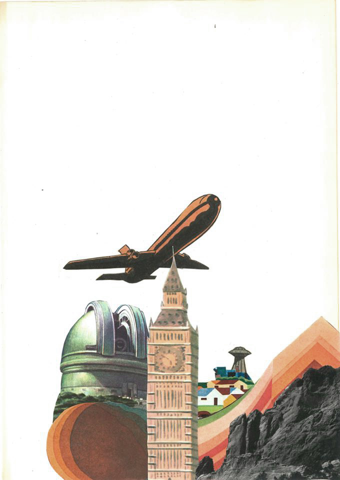 Leaving MoMo City (Physical Collage - 2013)