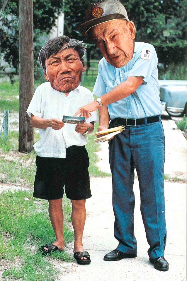 Hey, looks like ya got a post card from Uncle Susan! (Physical Collage - 2013)