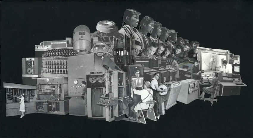 The Machine (Physical Collage - 2010)