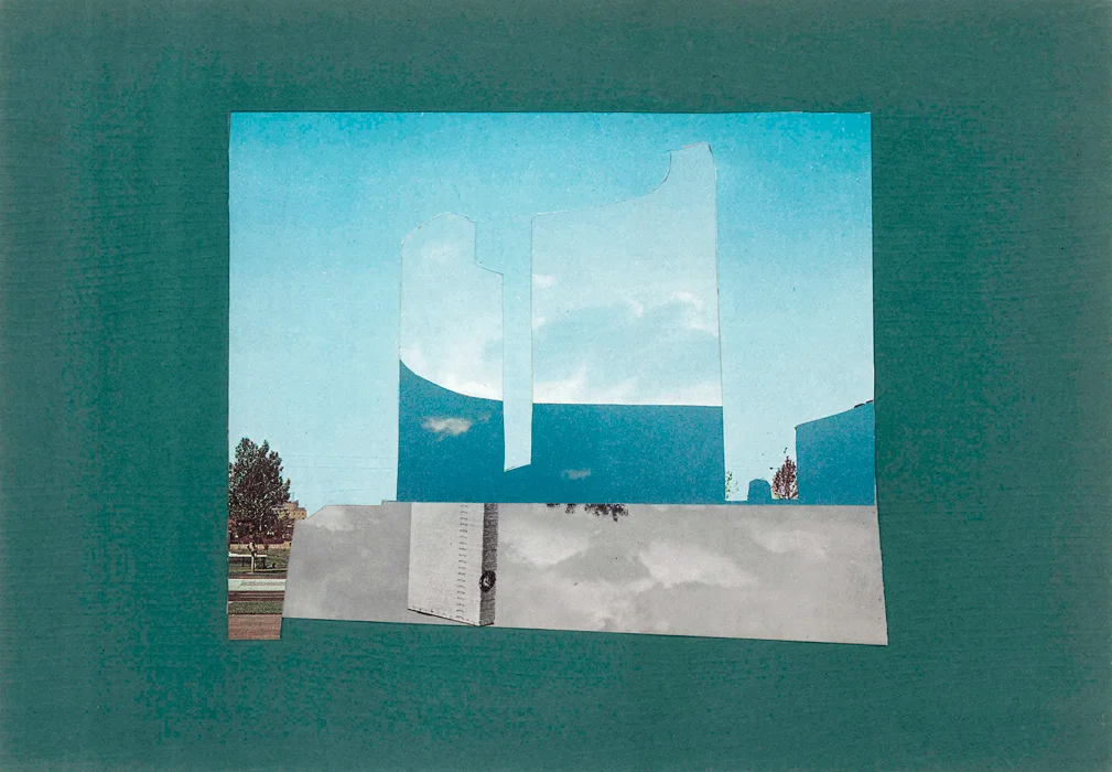 Experiments with the Sky (Physical Collage - 2013)
