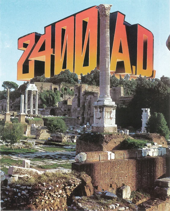 The History of the Future: 2400 A.D. (Physical COllage - 2014) [SOLD]