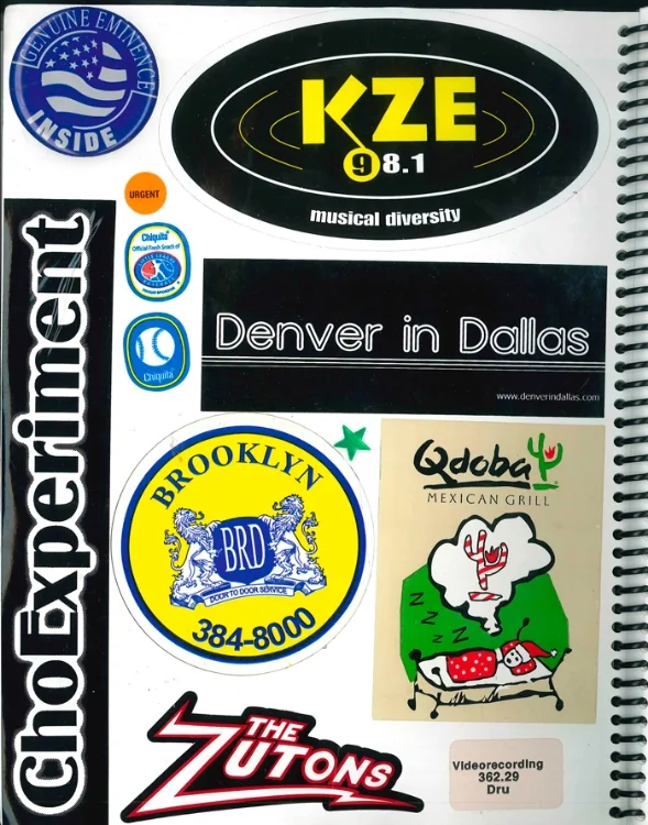 Page #10 - Sticker Collection (Morgan Jesse Lappin)