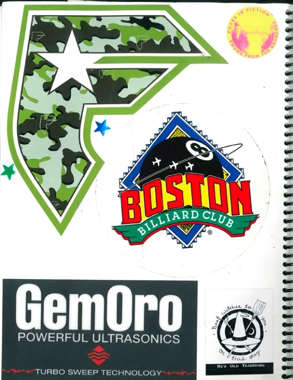 Page #12 - Sticker Collection (Morgan Jesse Lappin)