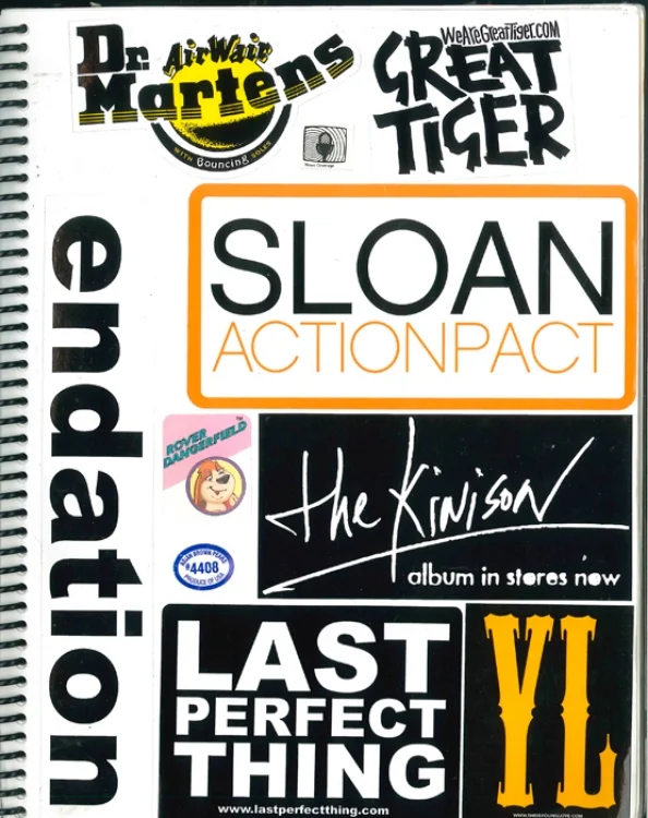 Page #16 - Sticker Collection (Morgan Jesse Lappin)