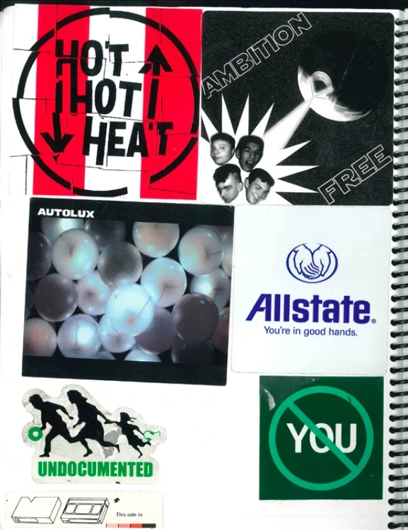 Page #17 - Sticker Collection (Morgan Jesse Lappin)