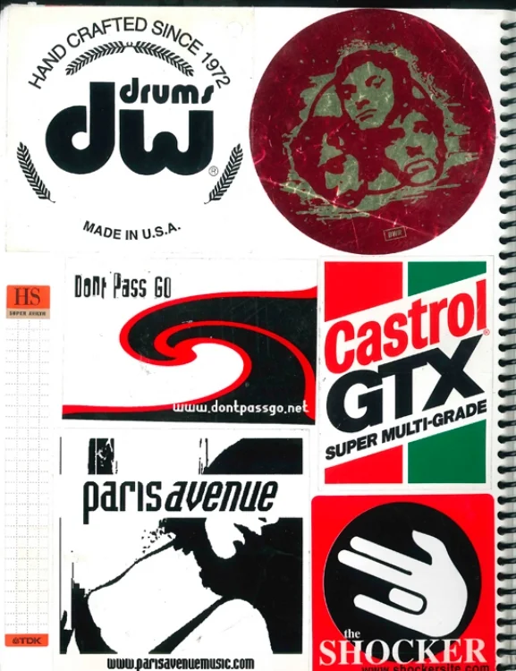 Page #19 - Sticker Collection (Morgan Jesse Lappin)