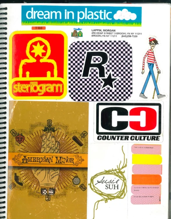 Page #20 - Sticker Collection (Morgan Jesse Lappin)
