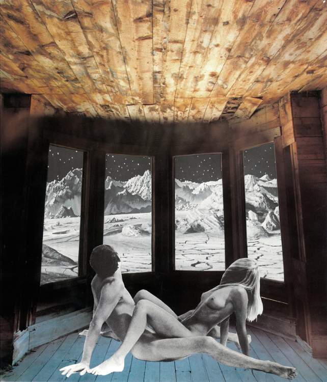 The Day Before The Last (Physical Collage - 2013) [SOLD]