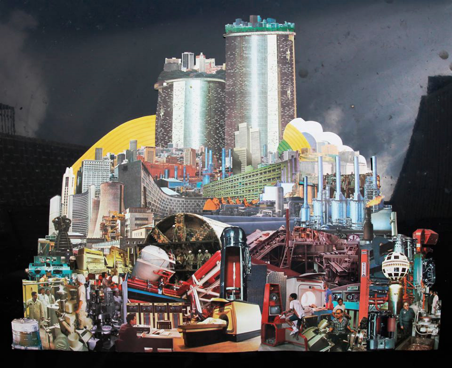 The Machine III (Physical Collage - 2013)&nbsp;