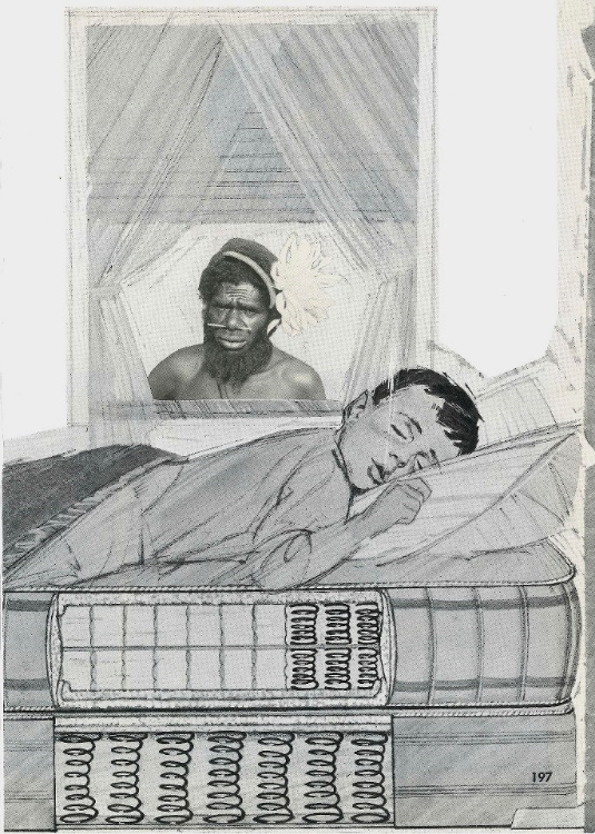 Waiting for William (Physical Collage - 2011) [SOLD]