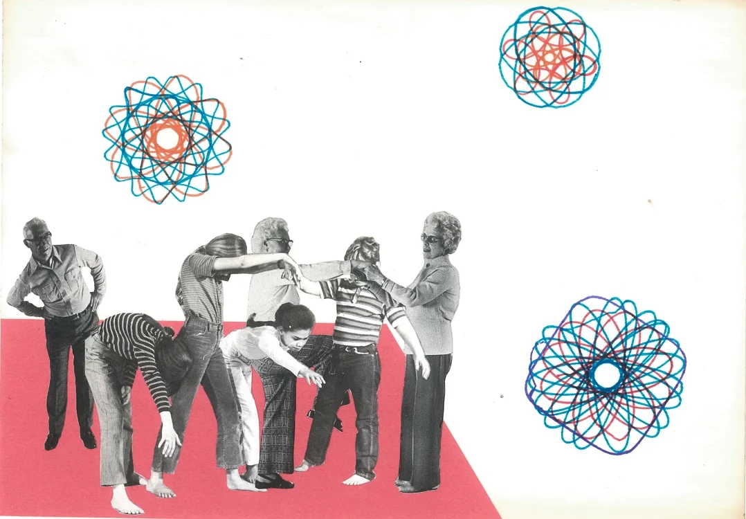 Exorcise Against Time I (Physical Collage - 2015)