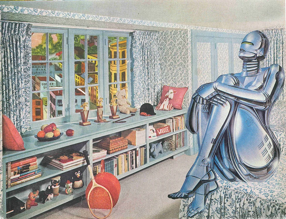 Robot Youth (Physical Collage - 2015)