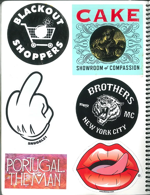 Page #41 - Sticker Collection