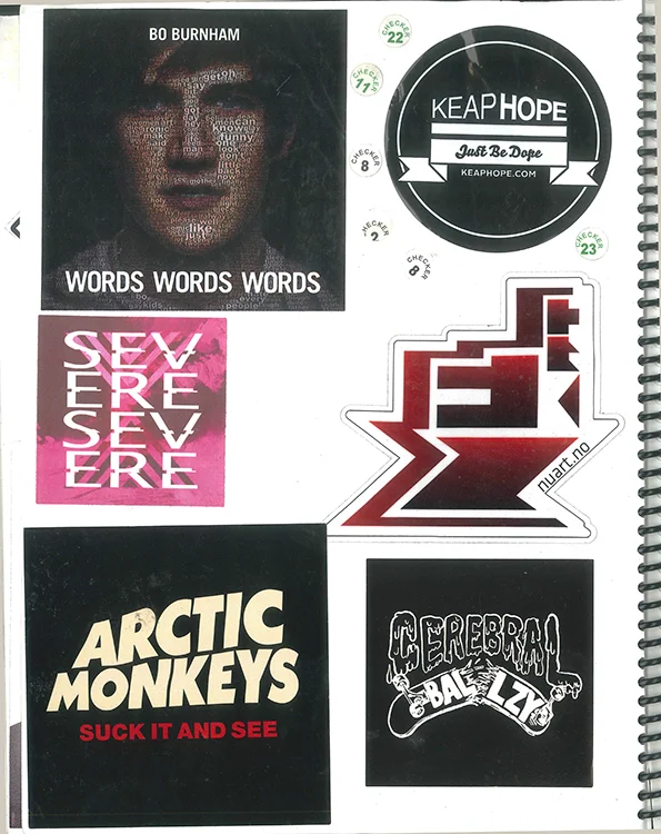 Page #51 - Sticker Collection