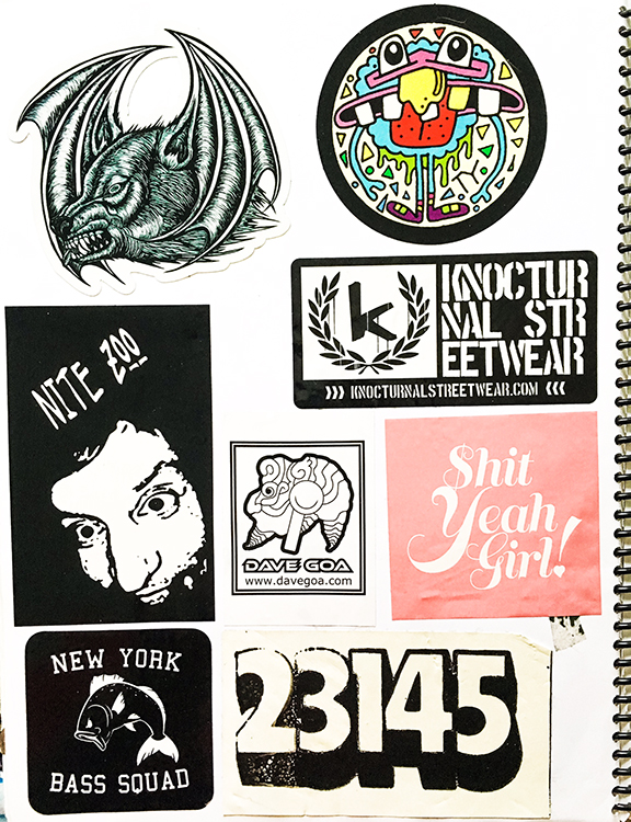 Page #55 - Sticker Collection